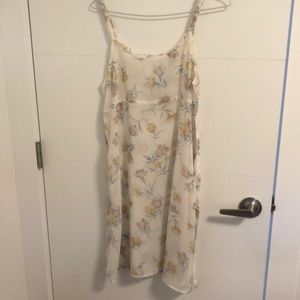 Y2k flower slip mini dress